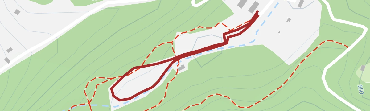 Route map: Una ricca palude ai Piani Olimpici